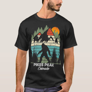 Camiseta Vintage Pikes Peak Colorado Parque Nacional Retro