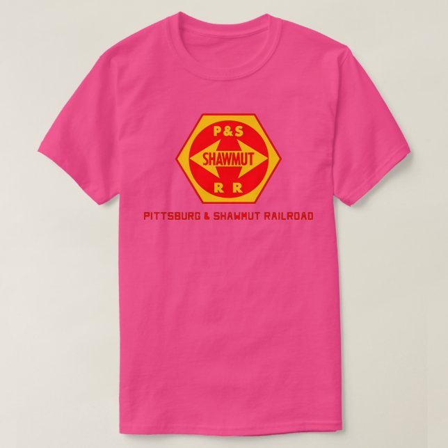 Camiseta Vintage Pittsburgh y Shawmut Railroad (Diseño del anverso)