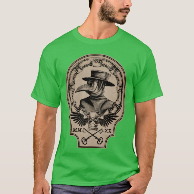 Camiseta Vintage Plague Doctor boy (Anverso)