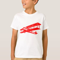 Vintage Plane - Rojo