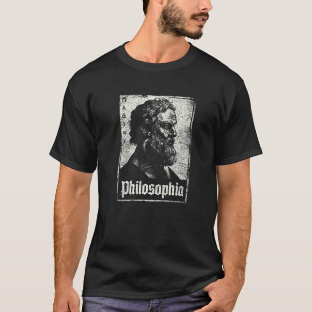 Camiseta Vintage Plato Philosophia Ancient Hellenistic Phil (Anverso)
