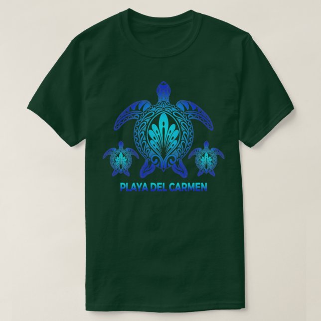 Camiseta Vintage Playa del Carmen (Diseño del anverso)