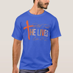 Camiseta Vintage Plot Twist Vive Cross Funny Christian