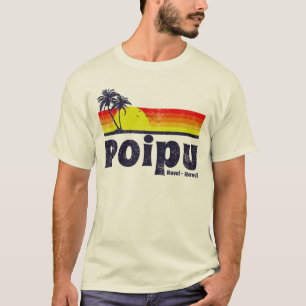 Camiseta Vintage Poipu Kauai Hawaii