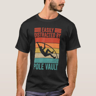 Camiseta Vintage Pole Vault Y Pole Jumper Athlete