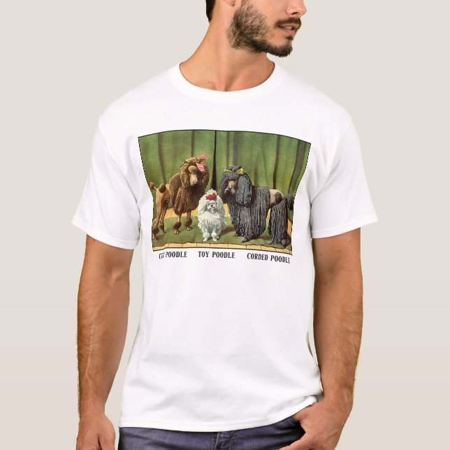 Camiseta Vintage Poodles (Anverso)