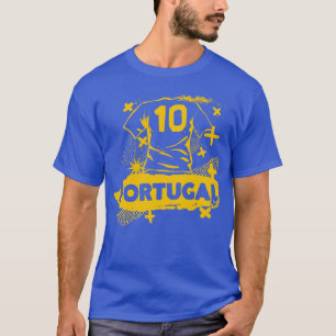 Camiseta Vintage Portugués Retro Grunge Portugal Fútbol