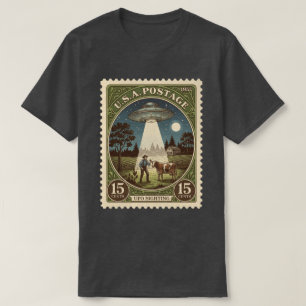 Camiseta Vintage Postage UFO