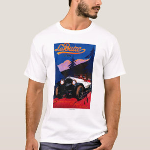 Camiseta Vintage PosterEurope de Buize Lyon del La