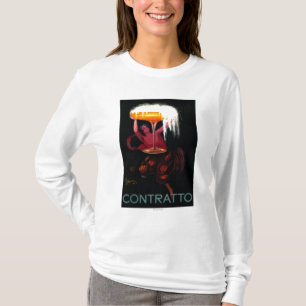 Camiseta Vintage PosterEurope de Contratto