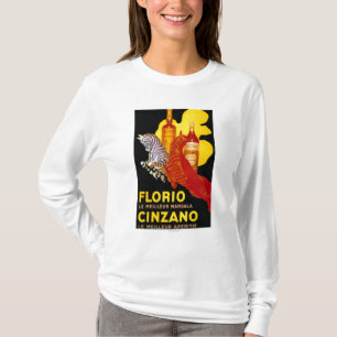 Camiseta Vintage PosterEurope de Florio Cinzano