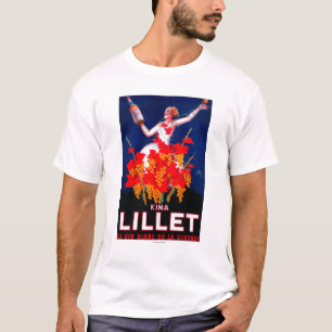 Camiseta Vintage PosterEurope de Lillet de las kinas