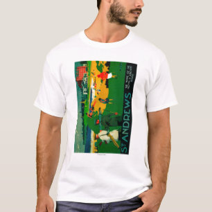Camiseta Vintage PosterEurope de Saint Andrews