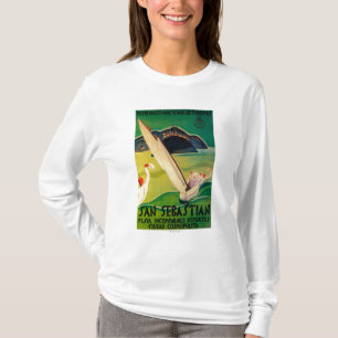 Camiseta Vintage PosterEurope de San Sebastián