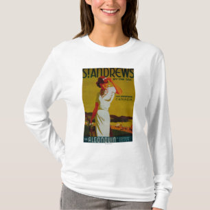Camiseta Vintage PosterEurope del Algonquin de Saint