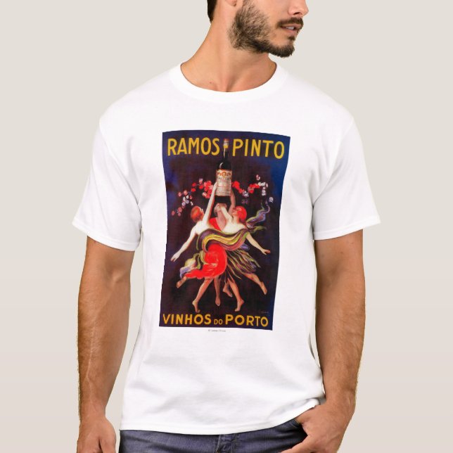 Camiseta Vintage PosterEurope del Pinto de Ramos (Anverso)