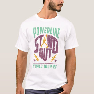 Camiseta Vintage Powerline Stand Out World Tour 95' T-Shir