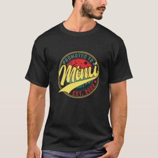 Camiseta Vintage Promovido Al Día de la Madre Mimi 2022 Fir
