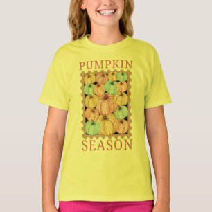 Camiseta Vintage Pumpkin Season