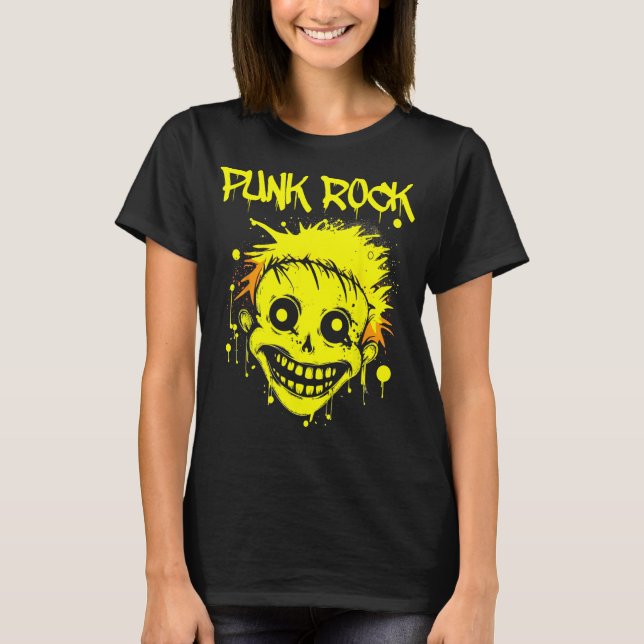 Camiseta Vintage Punk Rock Concert  Punk (Anverso)