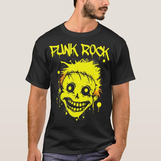 Camiseta Vintage Punk Rock Concert  Punk (Anverso)