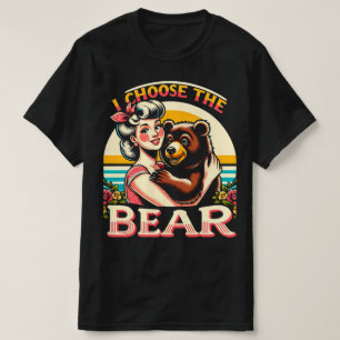 Camiseta Vintage que elijo el oso