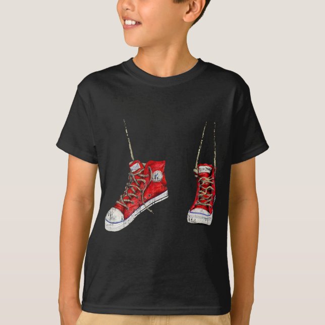 Camiseta Vintage que se escabulle alrededor (Anverso)