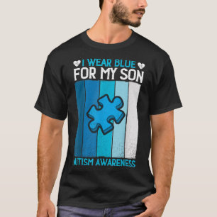 Camiseta Vintage Que Uso Azul Para Concienciar Sobre El Aut