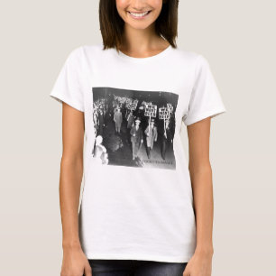 Camiseta Vintage queremos protesta de la prohibición de la