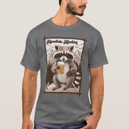 Camiseta Vintage Raccoon Mountain Mischief Vibes al aire li
