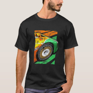 Camiseta Vintage Race Car Old School 90's 80s Carreras Live