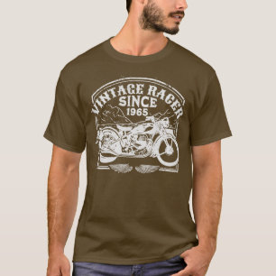 Camiseta Vintage Racer Desde La Motocicleta Retro 1965