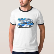Camiseta Vintage Racing Ringer | Construida para e