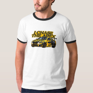 Camiseta Vintage Racing Ringer Persigo el Ápice