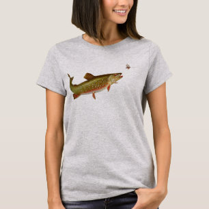 Camiseta Vintage Rainbow Trout Fly Fishing
