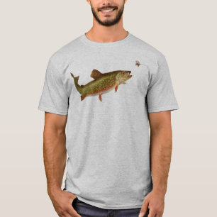 Camiseta Vintage Rainbow Trout Fly Fishing
