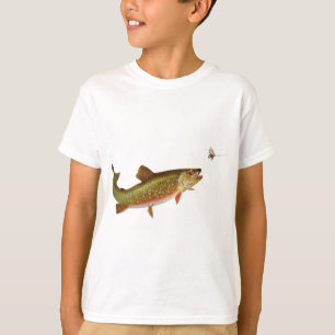 Camiseta Vintage Rainbow Trout Fly Fishing