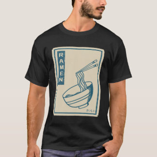 Camiseta Vintage Ramen lover Black Tshirt