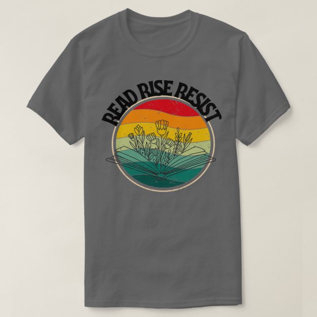 Camiseta Vintage Read Rise resist (Diseño del anverso)