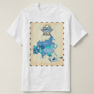 Camiseta Vintage Red British Shipping Poster