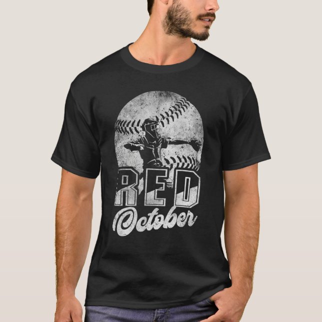 Camiseta Vintage Red October Philadelphia Baseball (Anverso)