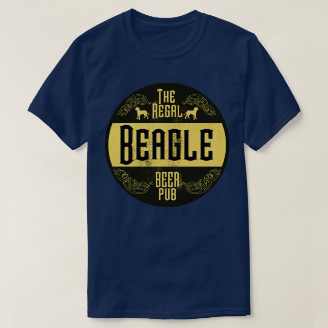 Camiseta Vintage Regal Beagle Pub (Diseño del anverso)