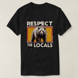 Camiseta Vintage Respeto A Los Habitantes Del Lugar Adverte