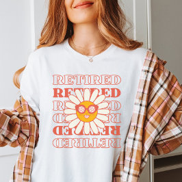 Camiseta Vintage Retirado, Retro Retirement Fiesta Wommen