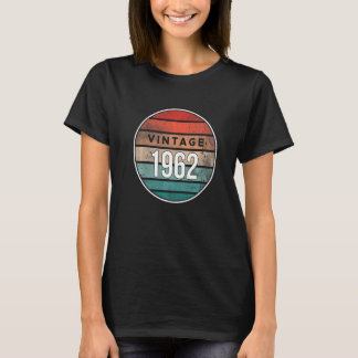Camiseta Vintage Retro 1962 Fiesta de cumpleaños número 60
