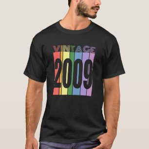 Camiseta Vintage Retro 2009 13 Años De Edad Jueves Tee 1982
