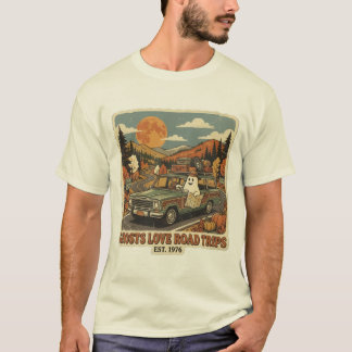 Camiseta Vintage Retro Años 70 Viaje Fantasmagórico de Otoñ