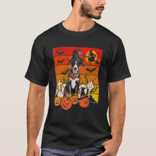 Camiseta Vintage Retro Appenzeller Sennenhund Witch Scary P