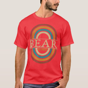 Camiseta Vintage Retro Bear Delaware Mujeres Hombres Souven