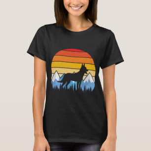 Camiseta Vintage Retro Belga Malinois Belga Malinois Belga